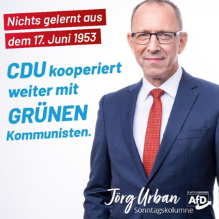 Nichts gelernt aus dem 17. Juni 1953