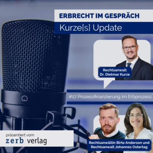 #17 Prozessfinanzierung im Erbprozess – mit Birte Anderson und Johannes Ostertag
