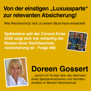#82 Von der einstigen "Luxusparte" zur relevanten Absicherung - Interview Doreen Gossert