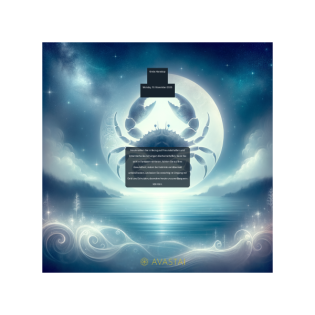 Krebs Horoskop für den Monday, 10. November 2025: