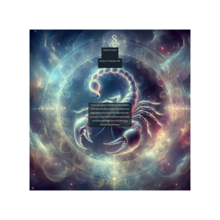 Skorpion Horoskop für den Monday, 10. November 2025:
