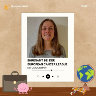 Ehrenamt bei der European Cancer League mit Carolin Baur