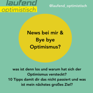 News bei mir & bye bye Optimismus?