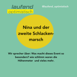 Nina und der kleine Schlackenmarsch 2025