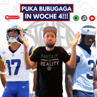 Rückblick auf NFL Woche 4 - Fantasy Football - [2025] Podcast 529