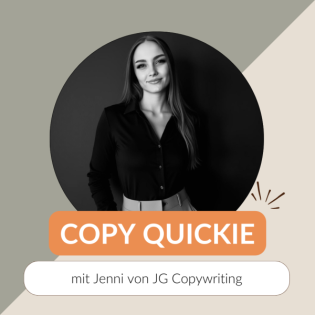 #071 Über die Suche nach dem richtigen Platz im Leben | mit Copycademy-Teilnehmerin Jenni