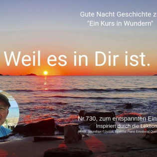 Nr.730 Weil es in Dir ist