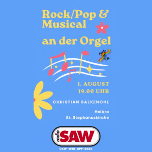 Orgelsommer im Mansfelder Land zwischen Helbra, Gerbstedt und Welbsleben