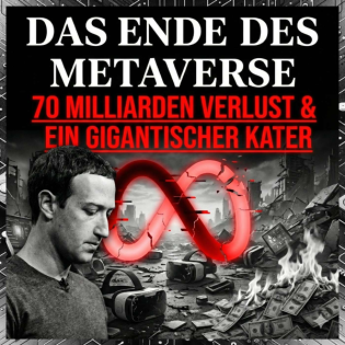 Das Metaverse ist tot - 70 Milliarden Verlust und ein gigantischer Kater