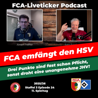Der FCA am Scheideweg? ️ Ein Sieg gegen den HSV ist (fast schon) Pflicht!