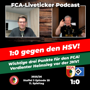 Erlösung auf dem Lechfeld! ️ FCA holt wichtigen Dreier gegen Hamburg!