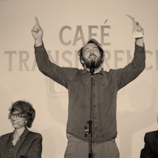 Café Transparence on Stage: Macht, Kontrolle, Transparenz