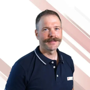 Guido Sereinig sorgt für Sicherheit im Renntempo