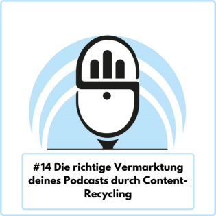 Die richtige Vermarktung deines Podcasts durch Content-Recycling (Ep. 14)