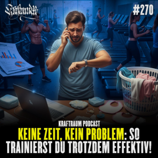 Keine Zeit, Kein Problem: So trainierst du trotzdem effektiv! (#270)