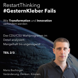 Teil 2/3: Das CDU/CSU Wahlprogramm im Detail analysiert: Mangelhaft bis ungenügend.