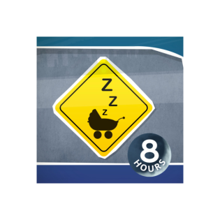 Schlafendes Baby im Auto – Beruhigt Säuglinge, die Koliken haben, durch weißes Rauschen (8 Stunden)