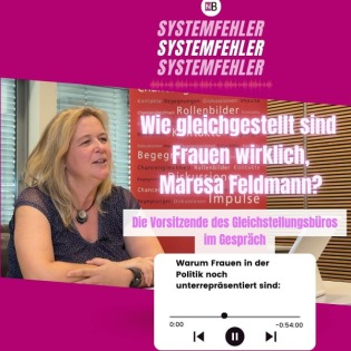 Wie gleichgestellt sind Frauen wirklich, Maresa Feldmann?