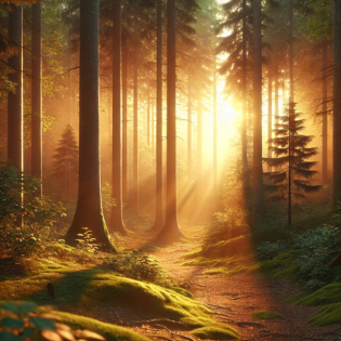 Do, 18.09. Entspannt einschlafen - Der Sonnenuntergang hinter den Bäumen