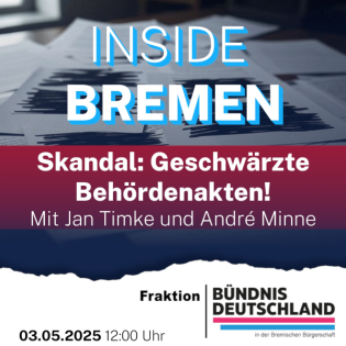 Skandal: Geschwärzte Behördenakten!