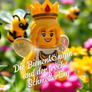 Kindergeschichten Die Bienenkönigin und der freche Schmetterling Märchen für Kinder Kinderkanal