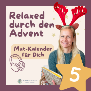 Vielleicht ist es Zeit, etwas zu verändern. MUT-Kalender Tag 5