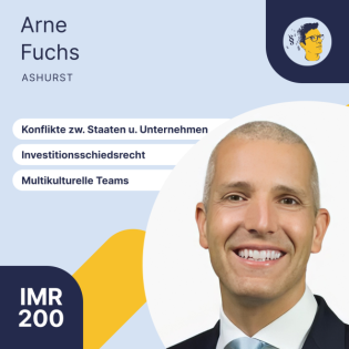 IMR200: Investitionsschiedsrecht, Konflikte zwischen Staaten und Unternehmen, multikulturelle Teams