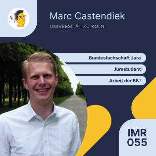 IMR055: Bundesfachschaft Jura | Interview Jurastudent