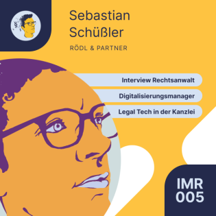 IMR005: Legal Tech in der Kanzlei | Interview Rechtsanwalt