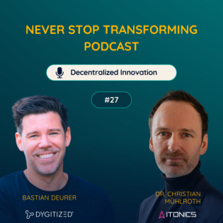 #27 Decentralized Innovation - Warum die Zukunft nicht mehr im Lab, sondern im System passiert mit Dr. Christian Mühlroth
