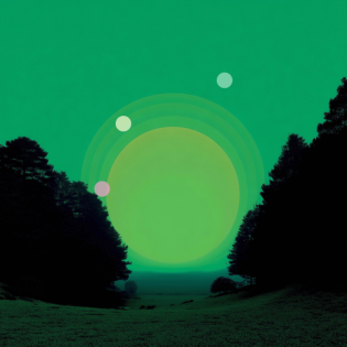 Grünes Rauschen mit Delta-Wellen | Ruhe, Lesen & Fokus