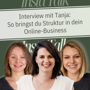 #026 Interview mit Tanja (@she.preneur): So bringst du Struktur in dein Online-Business