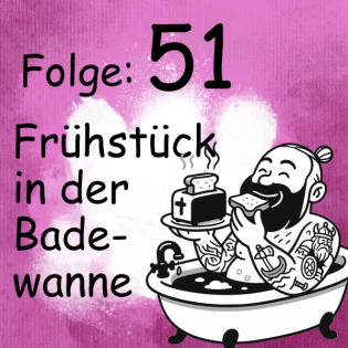 Frühstück in der Badewanne