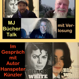 Bücher-Talk mit Hanspeter Künzler, Autor der MJ-Biographie „Black or White“ (09/25) - mit Verlosung