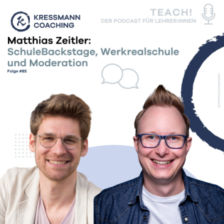 Matthias Zeitler: SchuleBackstage, Werkrealschule und Moderation