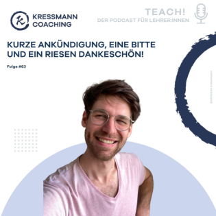 Eine kurze Ankündigung, eine Bitte und ein riesen Dankeschön.