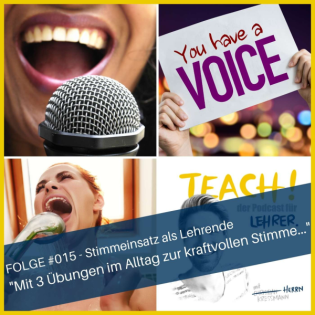 Folge #015 - Stimmeinsatz als Lehrende