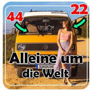 22-Jährige Influencerin zieht in doppelt so alten VW-Bulli - vanessa.sunflower