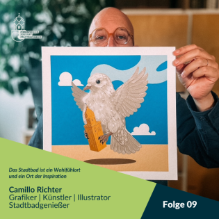 Folge 9: Camillo Richter über Kunst, Inspiration und seine Unterstützung für das Stadtbad Halle