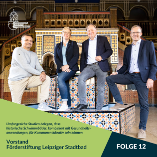 Folge 12: Historische Bäder neu gedacht: Ein Blick zur Förderstiftung Leipziger Stadtbad und was wir in Halle daraus lernen können