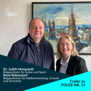 Trailer zu Folge 13: Von der Kathedrale des Schwimmens ins Zukunftszentrum und zurück