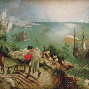 Landschaft mit dem Sturz des Ikarus, Pieter Bruegel