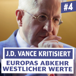 US-Vizepräsident Vance kritisiert Europas Abkehr von westlichen Werten