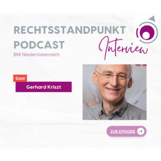 Interview mit Gerhard Kriszt, Executive Director BNI Niederösterreich