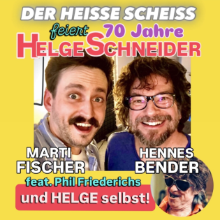 70 Jahre HELGE SCHNEIDER mit Marti Fischer, Phil Friederichs und Helge Schneider (27)