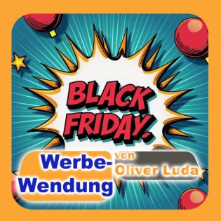 Werbe-Wendung Black Friday / Cyber Monday