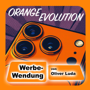 Werbe-Wendung - Orange Evolution iPhone 17 Pro
