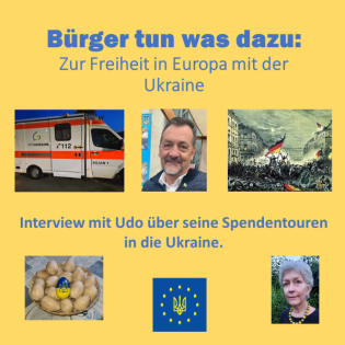 Bürger tun was dazu: Interview mit Udo über seine Spendentouren in die Ukraine