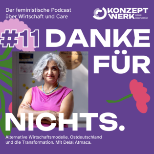 #11 Alternative Wirtschaftsmodelle, Ostdeutschland und die Transformation. Mit Delal Atmaca.