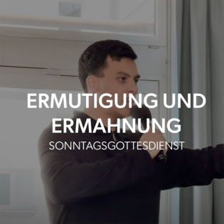 Ermutigung und Ermahnung | Felipe Halkjaer